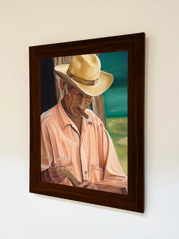 EL TABAQUERO - FRAMED 12" x 16" Limited Edition Giclee Print