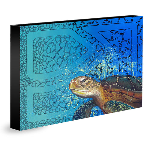 CREATION STORIES III - SEA TURTLE - Limited Edition Giclee Print