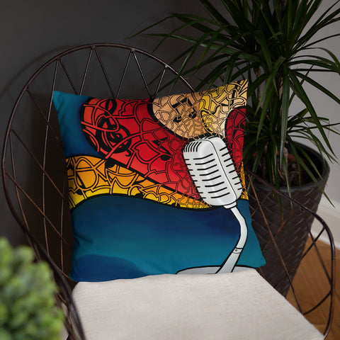 Music Pillow - Microphone, El Cantante