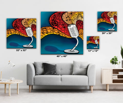 WHO DISCOVERED WHO - OWL - QUIEN DESCUBRIO A QUIEN - Limited Edition Giclee Prints